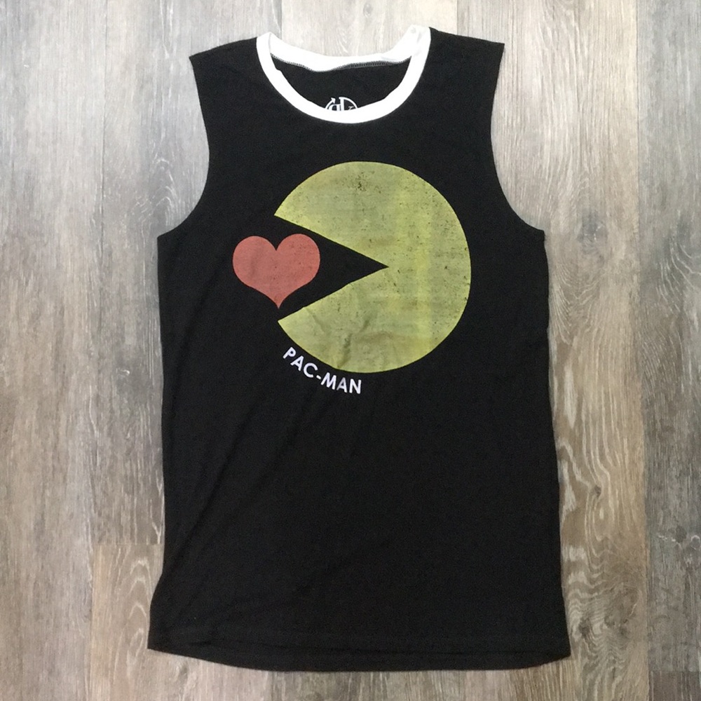 ☘️Final$-Pac-Man Women’s S Sleeveless Tee